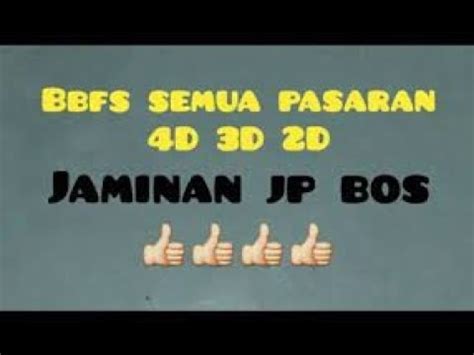 rumus bbfs 4 digit semua pasaran|TRIK BBFS 432D SEMUA PASARAN TERBARU .